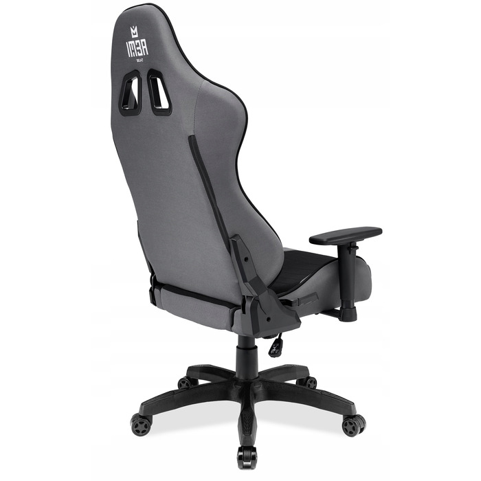Ігрове крісло IMBA seat Druid, тканина, сіре