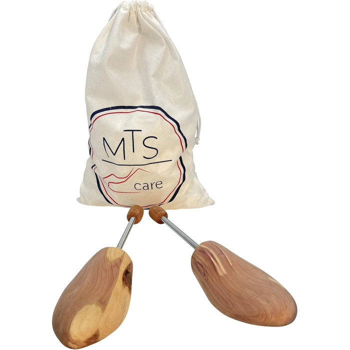 Max Basic Cedar Shoe Spreader, Shoe Stretcher, Shoe Former made of Cedarwood for Women and Men, Set of 3 Pairs