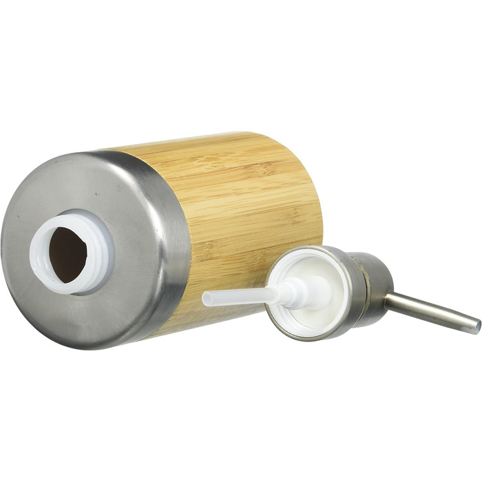 Набір для ванної кімнати Axentia Bambus, дерево/срібло, 10 x 23 x 19 см