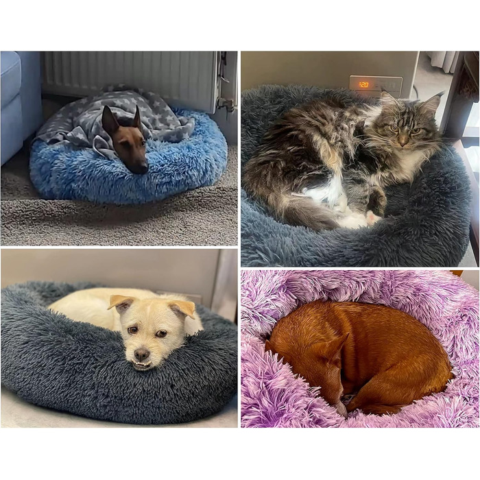 Крісло-гніздо для собак XXXL, Рожеве. Крісло-лежанка для собак з антистресовим покриттям, знімний та пральний чохол, 115 см