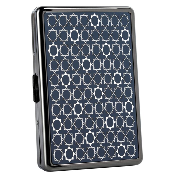 Металеве сигаретне пенал у формі серця Rosegold для 20 сигарет, відкритий двосторонній, для жінок, подарунок на день народження/Новий рік