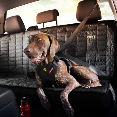 Шлейка безпеки для собак EzyDog Drive - для автомобіля, crash-тестована, чорна, середній розмір
