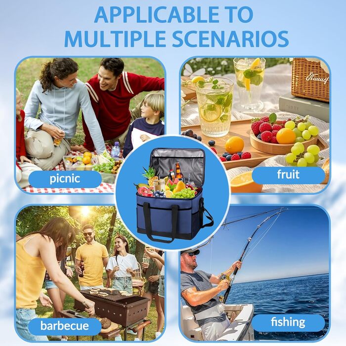Кühltasche 35L: Термосумка для пікніків та відпочинку на природі (35 літрів)
