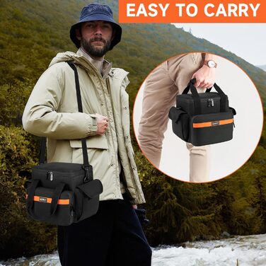 Сумка LEFOR·Z для портативних електростанцій Jackery, Anker, EcoFlow, Bluetti (Explorer 240, 500, 1000, Solix, River 2, EB3A) - Large, до 1000W