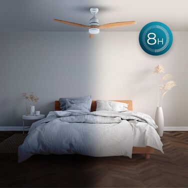 Стельовий вентилятор Cecotec EnergySilence Aero 5230 WhiteWood 52