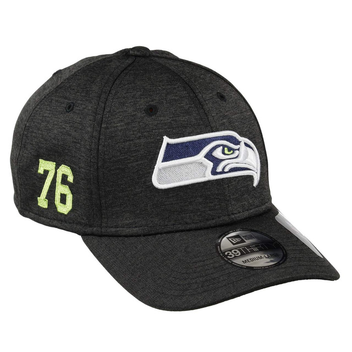 Кепка New Era NFL 39Thirty Seahawks чорна, розмір M-L