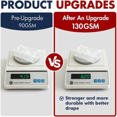 Штора для ванної MIULEE 180x180 см, прозора з 3D камінням, антигрибкова, з магнітами та кільцями (1 шт)