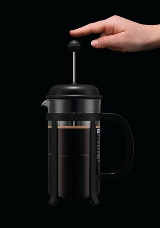 Кавоварка Bodum Java, 8 чашок, 1,0 л, чорний SAN L пластик