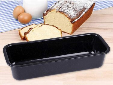 SIDCO Cast Iron Enamel Bread Loaf Pan King Cake Pan Enameled Cake Pan 30 cm