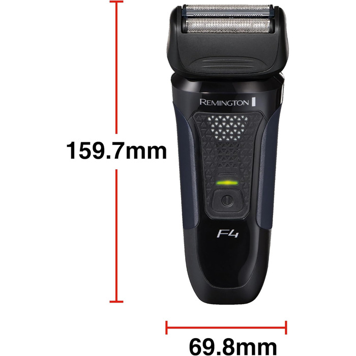 Електричний гоління Remington F4002 | Гоління мокрою та сухою | Для бороди 3 дні | Тример для деталізації