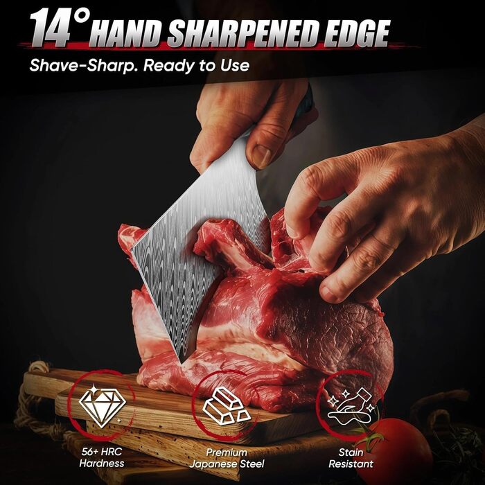 Набір кухонних ножів Dragon Riot з ергономічними дерев'яними ручками (Японія) - кухонний ніж, сантку, універсальний ніж