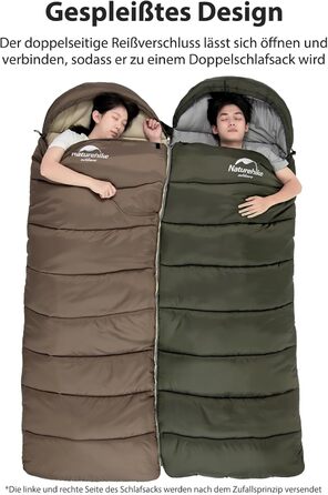 Naturehike Sleeping Bag - 7°C Warm Weather Sleeping Bag for Hiking, Backpacking & Camping - Lightweight, Youth & Adult