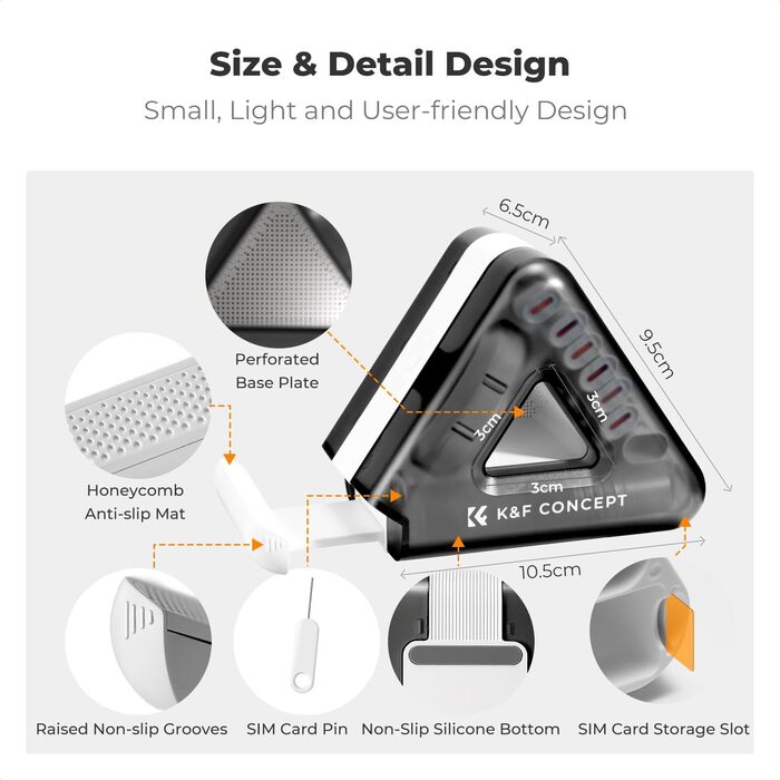 Набір для чищення електроніки K&F CONCEPT 25 в 1: AirPods, клавіатури, ноутбуки, навушники, телефони, камери