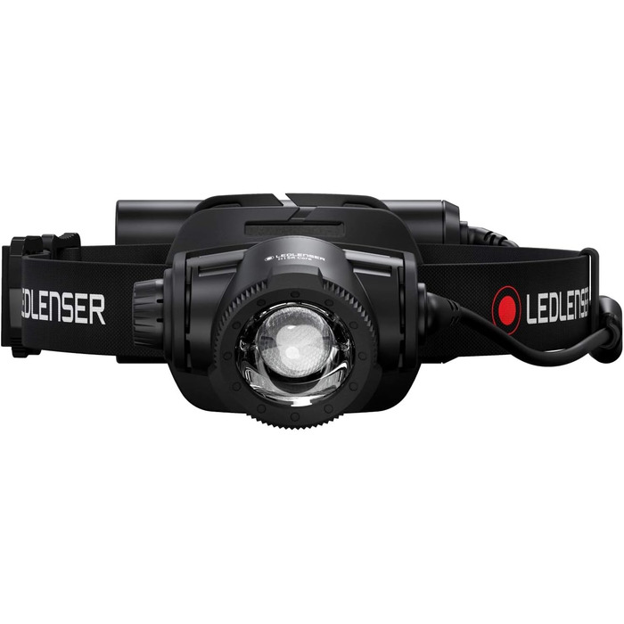 Налобний ліхтар Ledlenser H15R Core та ручний ліхтар P7R, LED, 1000 люмен, акумулятор 18650, до 210 м, до 40 годин роботи, магнітна зарядка, кріплення на стіну, комплект