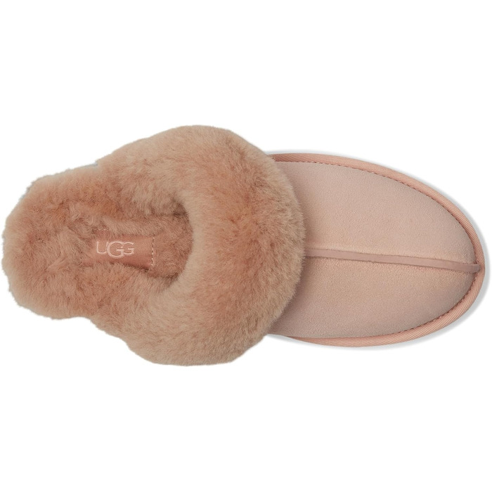 Жіночі домашні капці UGG Scuffette II Metallic Spots, бежевий (Beige Blush), розмір 36 EU
