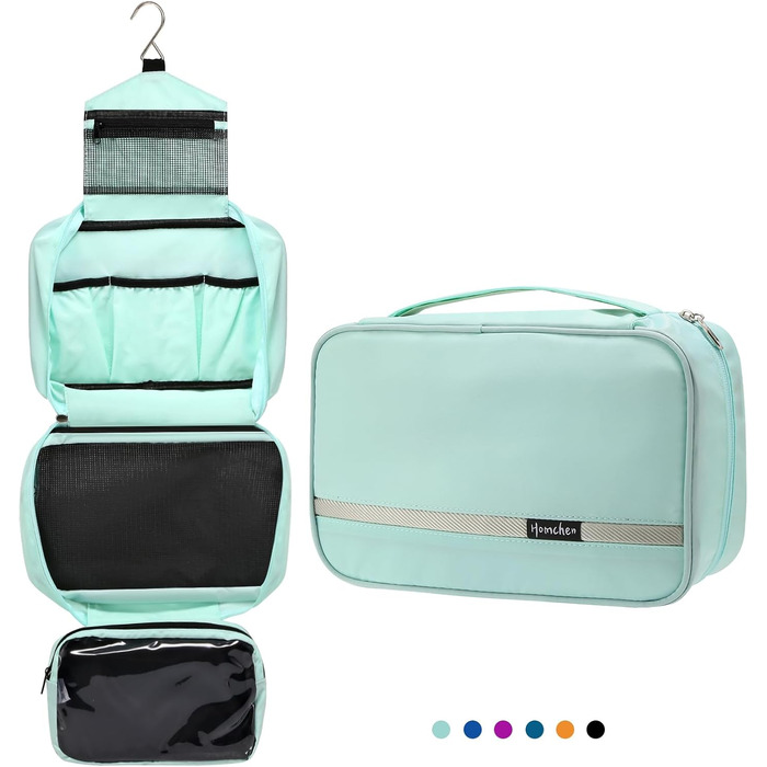 Зручна накидка на унітаз, водонепроникна, складана, портативна, для чоловіків та жінок (L, м'ятно-зелений)