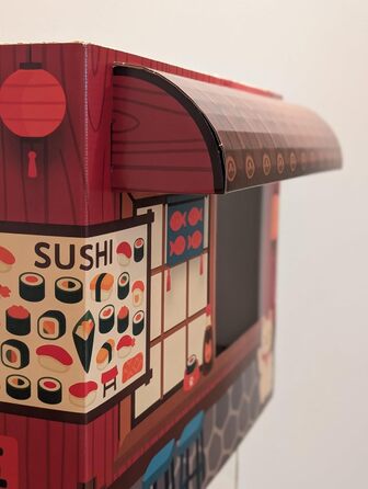 Будинок для котів Cat’s Palace з подвійними місцями для дряпання | 45x35x35 см | Зроблено в Німеччині