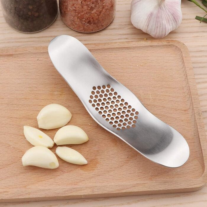 Прес для часнику THETAG, нержавіюча сталь, прес для часнику, млин для часнику