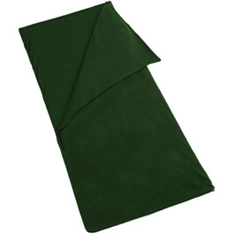 Легкий мікрофлісовий спальний мішок Blanketswarm з блискавкою, для подорожей, кемпінгу, на холодну погоду, із сумкою-чохлом, ковдра та простирадло для вулиці