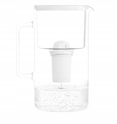 Скляний фільтр-кувшин Wessper D2 BOROSILICATE FF 3л, білий + фільтр