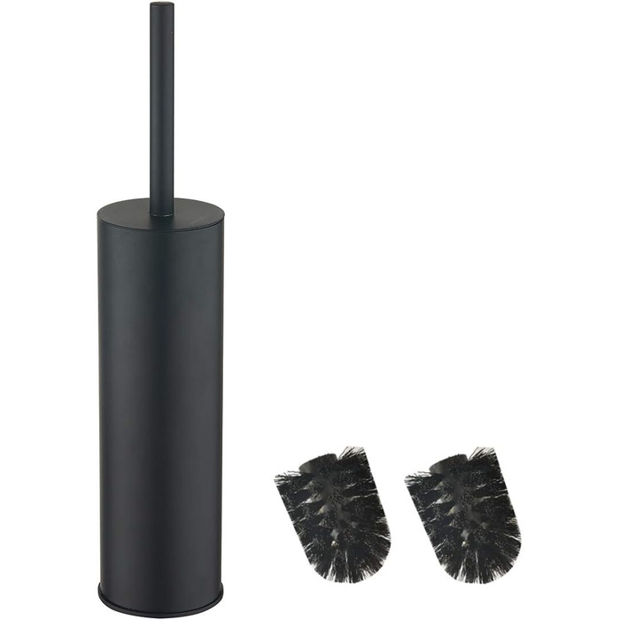 BGL 304 Stainless Steel Toilet Brush Holder - Long Design, Black Finish