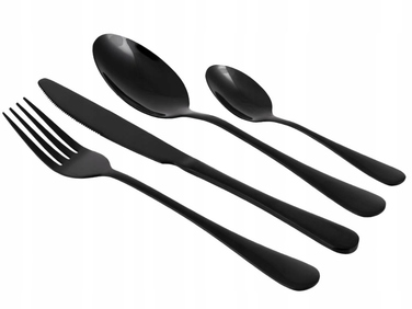 Набір столових приборів Martimar High Quality Black, 24 предмети
