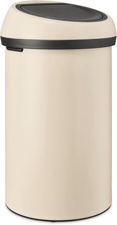 Відро для сортування сміття Brabantia з сенсорною кришкою, 60л, бежеве (2 внутрішні відра 10л/23л)