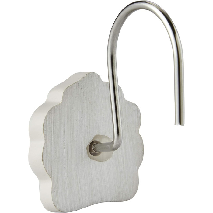 SKL Home Grand Teton Toothbrush Holder, Resin, Brown (Shower Curtain Hook)