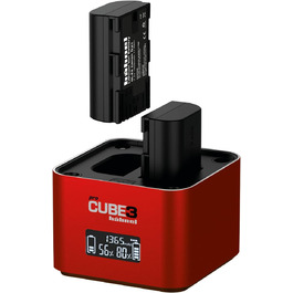 Зарядний пристрій Hähnel ProCube3 для Canon DSLR - Подвійне заряджання, USB-C