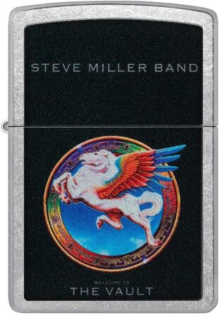 Запальничка Zippo Steve Miller Band Welcome to The Vault, хромована, кишенькова