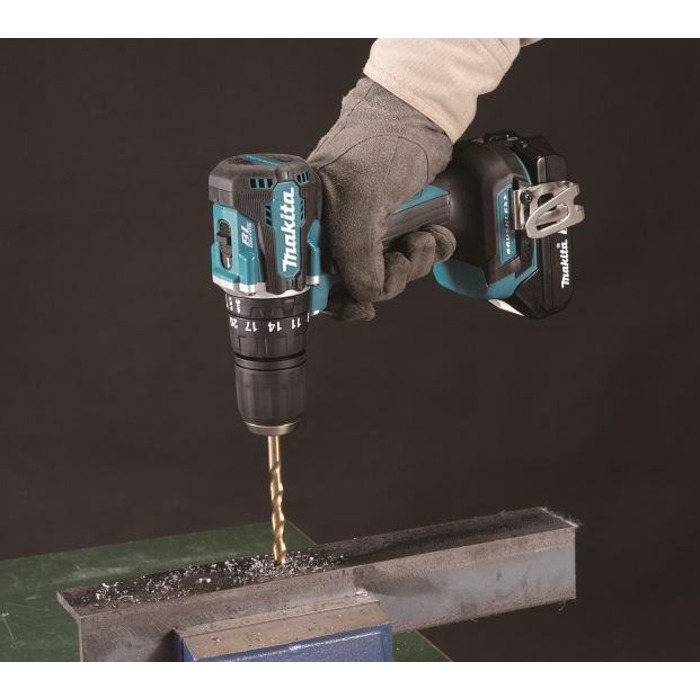 Ударний шурупокрут Makita DHP487RAJ 18V, 2x2Ah, 40Нм