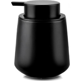 Дозатор мила Cleangang чорного кольору для кухні та ванної кімнати - диспенсер для мила, дезінфікуючого засобу, рідини, кераміка, великий носик