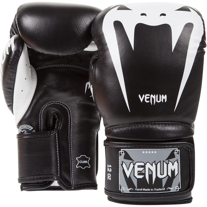 Боксерські рукавички Venum Giant 3.0 для муай-тай та кікбоксингу, 14 oz, чорні