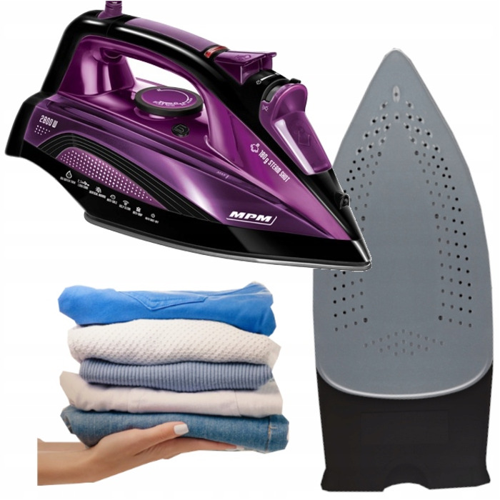 Парова праска з керамічною підошвою MPM MZE-21/RS