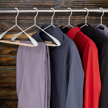 Relaxdays Clothes Hangers, 10-Piece Set