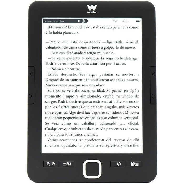 Woxter Scriba 195 Black - Електронна книга з 6