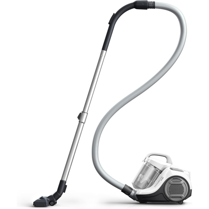Rowenta Swift Power Cyclonic | RO2917 | Bagless Vacuum Cleaner | 900 W | 77 Decibels | 1.2 Liter | White 1.2l Dust Box