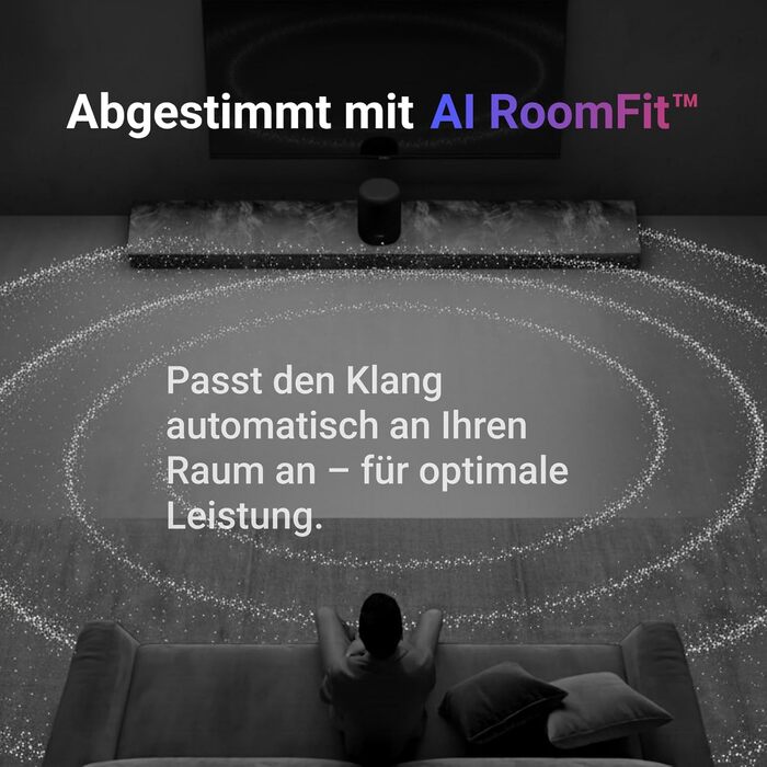 WiiM Sound Lite – Розумна колонка з Alexa, Wi-Fi 6E, Bluetooth 5.3, Hi-Res 24-bit/192kHz, AI RoomFit, 100W, для ПК та TV, Біла