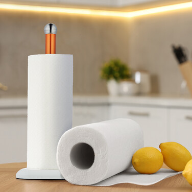 Relaxdays Standing Kitchen Roll Holder
