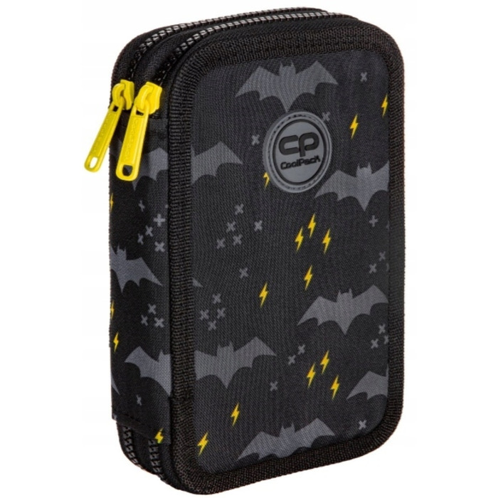 Багатовідсінковий шкільний рюкзак CoolPack, чорний, 21 л