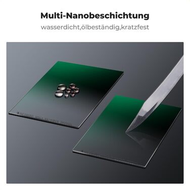 Набір фільтрів K&F CONCEPT Nano-X Square: Soft GND8, Verlaufsfilter з кріпленням