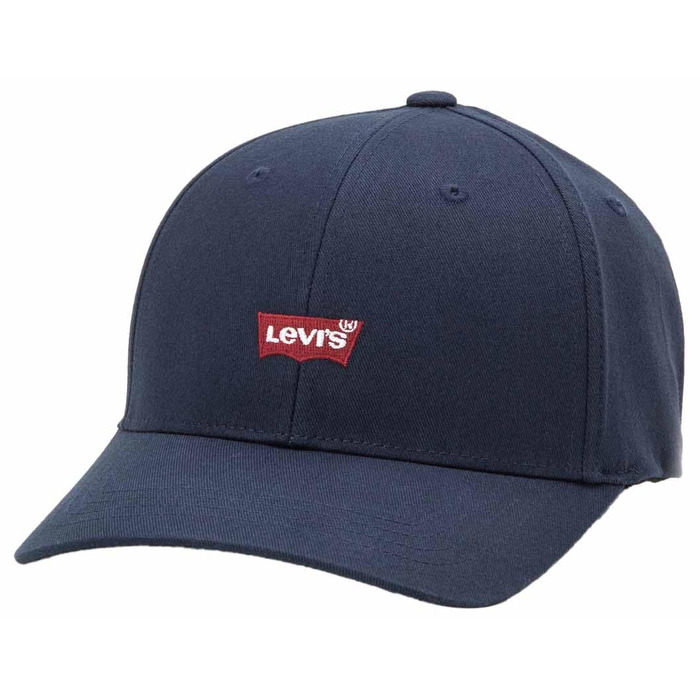 Шапка Levi's Herren Housemark Flexfit NAVY BLUE, універсальний розмір