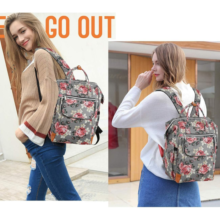 Жіночий рюкзак, шкільний рюкзак для дівчаток-підлітків, 15.6