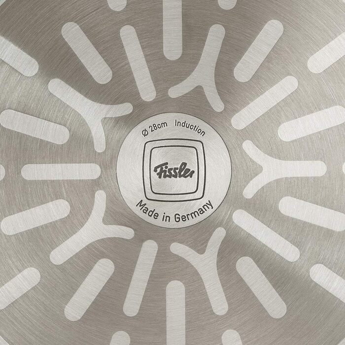 Fissler Adamant Comfort/Aluminum Frying Pan - Coated, Non-Stick, Scratch-Resistant - Induction (28 cm + finecut)
