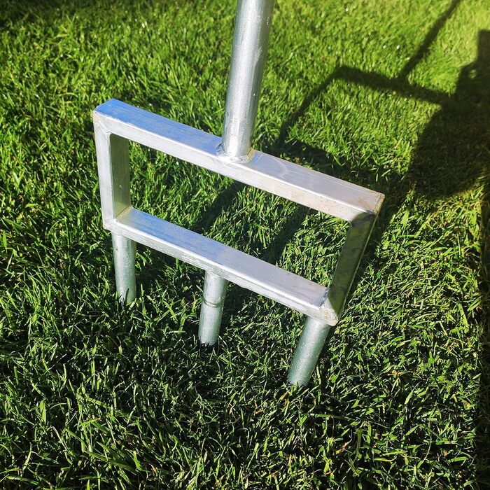 Thick Green Garden Fork Aerator Lawn Aerator Aerating Fork Aerator Lawn Sanding Improved Quality