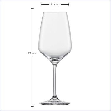 Набір келихів Schott Zwiesel Tulip 8 шт. (4 білих, 4 червоних), Tritan-кристал, Made in Germany