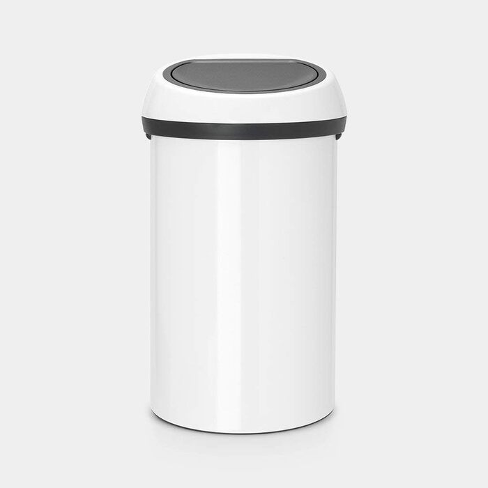 Відро для сортування сміття Brabantia з сенсорною кришкою, 60 л, бежеве (2 внутрішні відра 10л/23л)
