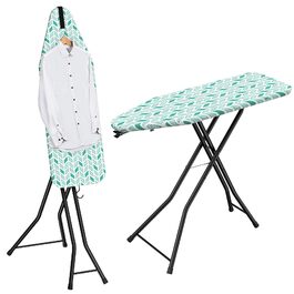 Прасувальна дошка LyriFine 2-в-1 для прасування з парою та звичайного прасування, стабільна, зелена