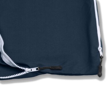 Traveler's Pal Hüttenschlafsack made from 100% Duraweave - Sleeping bag with side and foot zipper - Lightweight and thin insert summer sleeping bag, breathable and skin-friendly
