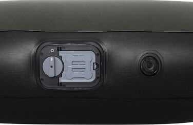 Надувне ліжко Bestway TriTech з вбудованим акумулятором та насосом Double XL, 203 x 152 x 30 см, сірий колір